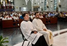 Reciben el diaconado y Acolitado dos seminaristas en la Catedral