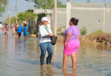 Lleva DIF Reynosa atención médica y apoyo a familias afectadas por las inundaciones