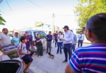 Extendió Carlos Peña Ortiz, ayuda a colonia La Amistad