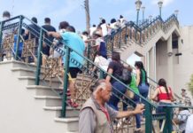 Gran afluencia de visitantes en el ex edificio de la Aduana de Tampico está Semana Santa