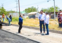 Supervisó Alcalde Carlos Peña Ortiz rehabilitación de vialidades en Villa Florida y Nuevo México