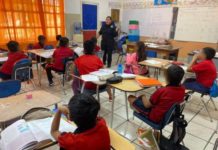 Imparte Guardia Estatal de Género talleres preventivos en primaria de Reynosa