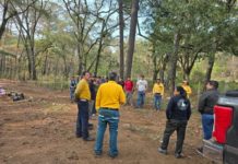 Coordinan acciones para el control del incendio forestal en Reserva de la Biosfera El Cielo