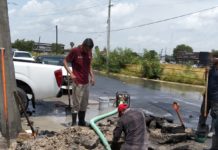 Reparó COMAPA fugas de agua potable en diferentes sectores de la ciudad