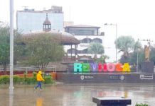 Alertan a la población por tormenta eléctrica con posible granizo