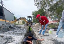 Rehabilita COMAPA drenaje sanitario en la colonia Rodríguez