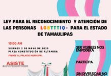 Respaldan la Ley Para el Reconocimiento y Atención de Las Personas LGBTTTIQ+ Para el Estado de Tamaulipas