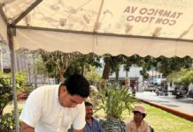 Por Fuerte Ola de Calor en Tampico, Ordena Alcaldesa Mónica Villarreal Instalar 5 módulos de Hidratación