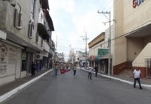 Poca gente acudió a ver el desfile del día del trabajo