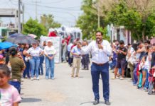 Juntos Gobiernos de Claudia Sheinbaum y Carlos Peña Ortiz apoyan a familias