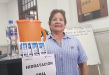 Colocan módulos de hidratación oral en el Ayuntamiento de Tampico