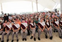 Américo Villarreal entregó Tarjetas Beca Universal de Educación Media Superior Benito Juárez