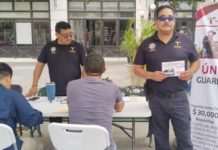 Continúa el reclutamiento de personal para la Guardia Estatal
