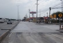 Avanza obra de pavimentación hidráulica en carretera Río Bravo-Reynosa
