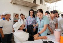 Encabeza Mónica Villarreal Jornada de Salud en Beneficio de las Despicadoras