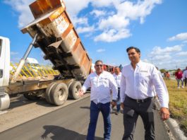 Mejora Gobierno de Carlos Peña Ortiz infraestructura vial de San Valentín