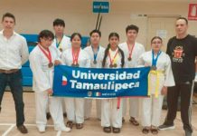 Jóvenes reynosenses ganan 12 medallas en Campeonato Estatal de Karate-Do