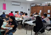 Arriba de la media nacional la participación de la población en el Distrito 08