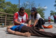 Se realiza en Tampico el Primer Simulacro Nacional del Código Cocodrilo