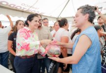 Impulsa Mónica Villarreal la “Ciudad de la Salud Casa por Casa” en Jornada por la Paz