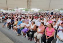 Encabeza Mónica Villarreal Anaya entrega de Apoyos Alimentarios a Despicadoras