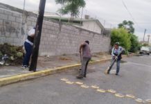 Apoya Gobierno de Carlos Peña Ortiz saneamiento de Escuela Primaria