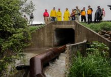 Mónica Villarreal supervisa zonas afectadas por lluvias y refuerza acciones de apoyo a la ciudadanía