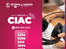 Invita COMAPA a los usuarios a realizar sus reportes a través de las líneas del CIAC