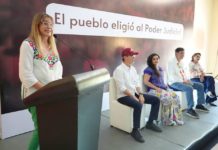 Participó Maki Ortíz en Asamblea Informativa presidida por el Senador Gerardo Fernández Noroña
