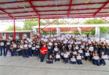 Entregó Alcalde Carlos Peña Ortiz nombramientos a Guardianes del Orden en primaria Justo Sierra