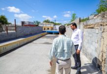 Drenes de Reynosa listos para la lluvia: Alcalde Carlos Peña Ortiz