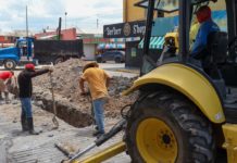 Rehabilita COMAPA red de drenaje sanitario en la Zona Centro