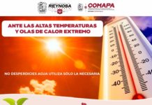 Exhorta COMAPA a cuidar el agua ante las altas temperaturas