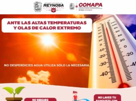 Exhorta COMAPA a cuidar el agua ante las altas temperaturas