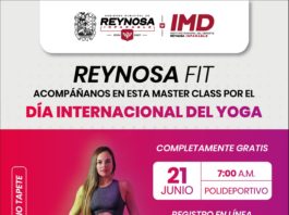 Invita Gobierno Municipal a la Master Class Reynosa Fit