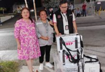 A las 19:45 horas llegaron los primeros 3 paquetes electorales al INE Distrito 08