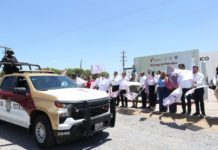 Entrega gobernador a N. Laredo 18 unidades operativas para la seguridad