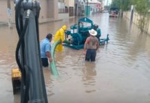 Intensifican limpieza de drenes y canales para mitigar afectaciones por lluvias