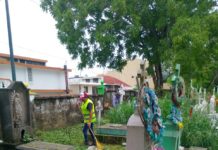 Gobierno de Tampico realiza Jornada de Limpieza en Panteones Municipales