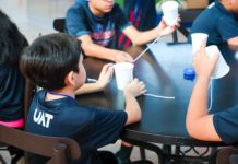 Niñas y niños de Casa Hogar DIF-Reynosa disfrutan campamento deportivo y cultural de la UAT