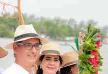 Mónica Villarreal participa en la XV Edición de la Procesión Náutica en honor a la Virgen del Carmen