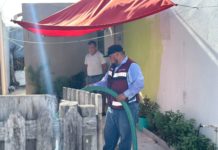 Suministra Gobierno de Reynosa agua en Hacienda Las Bugambilias