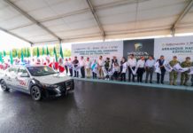 Dan bienvenida a Héroes Paisanos, Alcalde Carlos Peña Ortiz, autoridades estatales y federales