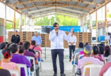Programa emergente del Municipio aplicado en colonia Las Delicias
