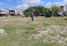 Promueve Gobierno de Reynosa la armonía vecinal con plazas limpias