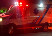 Motociclista sale lesionado tras sufrir incidente vehicular