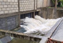Monitorean canales pluviales y cárcamos por las lluvias