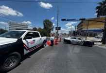 Aviso de la Policía Vial cierre de tramo en el bulevar Hidalgo