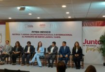Entrega agencia FitchRaitings distinción Triple A por buen manejo de las finanzas