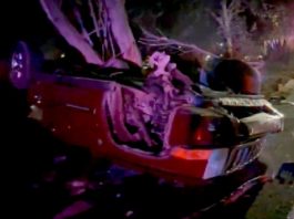 Accidente vial deja cuantiosos daños materiales en colonia popular